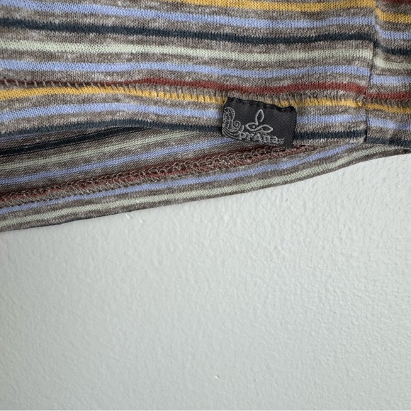 Prana Cozy Up Stripe Tee Hemp, Outdoors, Hiking Camping Size Small - Picture 4 of 8